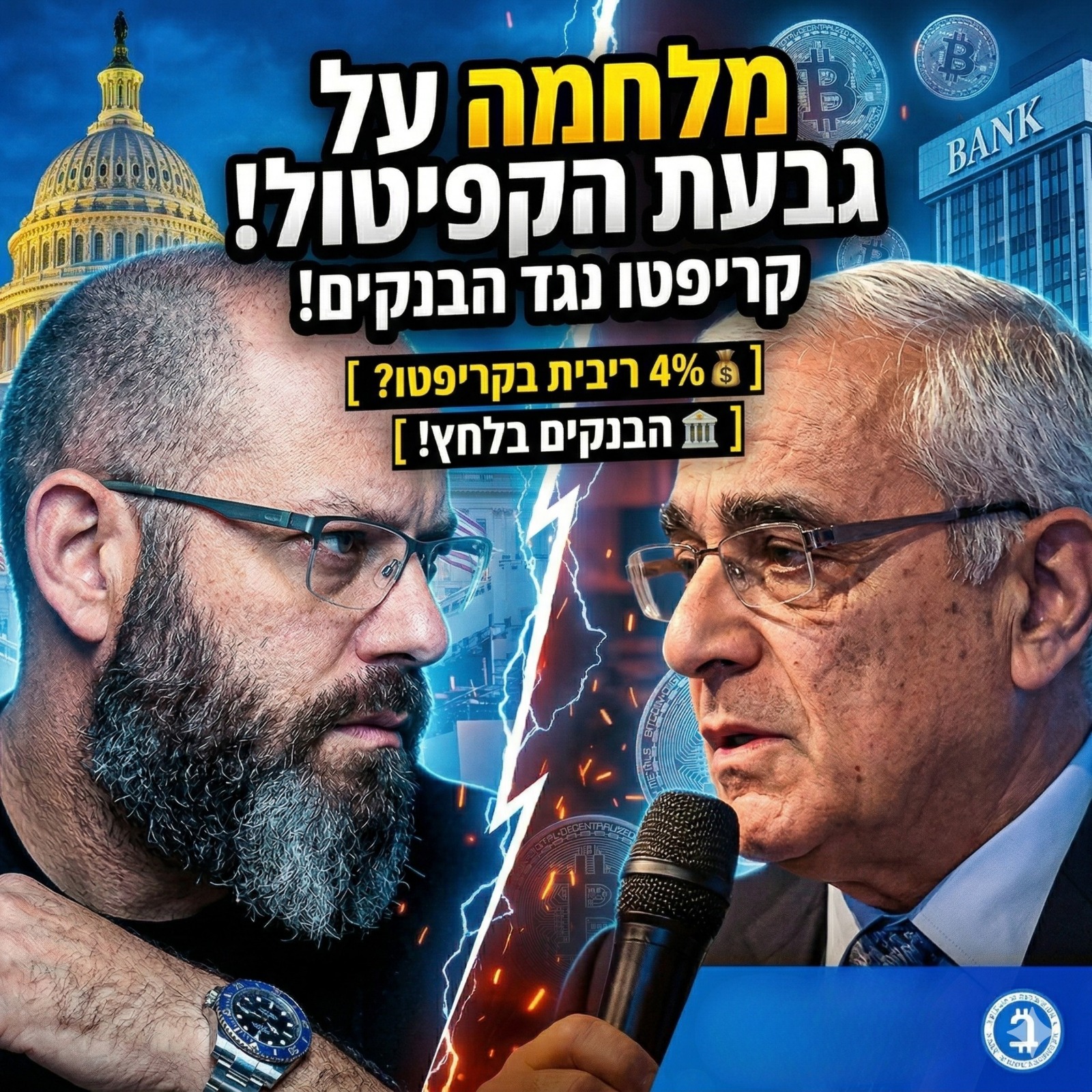 הקרב המתלהט על ה- CLARITY act עם חנן שטיינהרט
