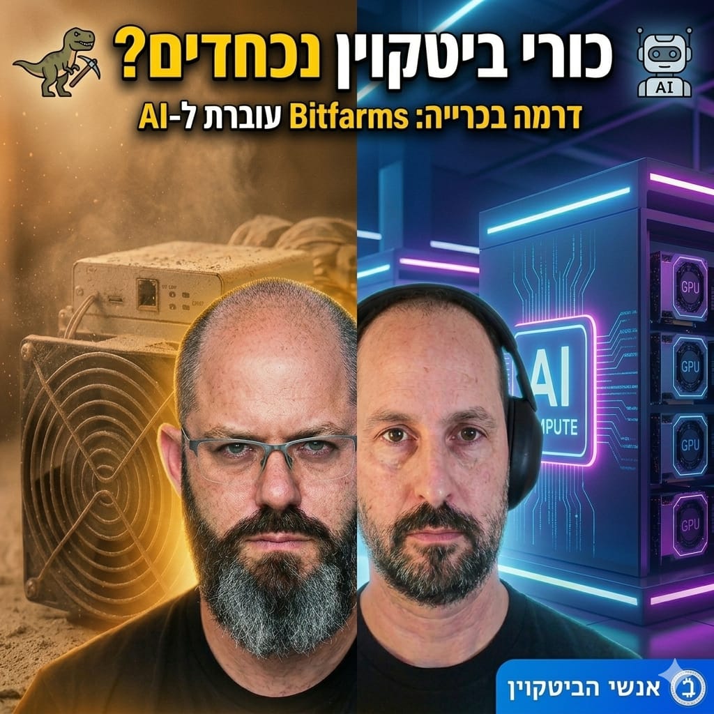 🚨 רעידת אדמה בתעשייה: האם כורי הביטקוין הופכים לזן נכחד? 🦖⛏️